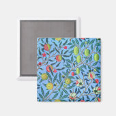 Aimant Fruits ou grenade de William Morris (Recto/Verso)