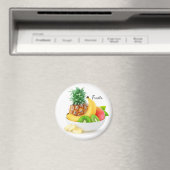 Aimant Fruits tropicaux dans un bol (In Situ (Lave-vaisselle))