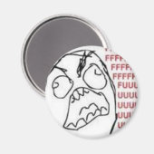 Aimant FU Rage Comic (Recto/Verso)