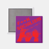 Aimant Fuc>| Socialisme Barb Wire #USAPatriotGraphics © (Recto/Verso)
