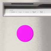 Aimant Fuchsia / Hot Pink FF00FF - Option pour ajouter un (In Situ (Lave-vaisselle))