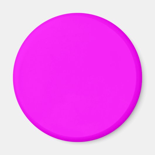 Aimant Fuchsia / Hot Pink FF00FF - Option pour ajouter un (Devant)