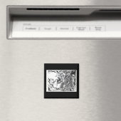 Aimant Fuir dans la terreur depuis une pièce vide... Par  (In Situ (Lave-vaisselle))