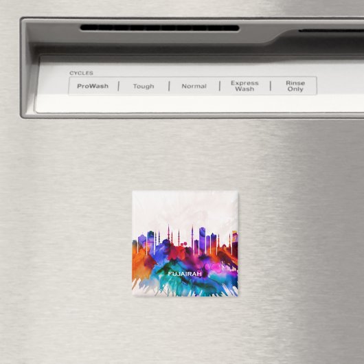 Aimant Fujairah Skyline (In Situ (Lave-vaisselle))