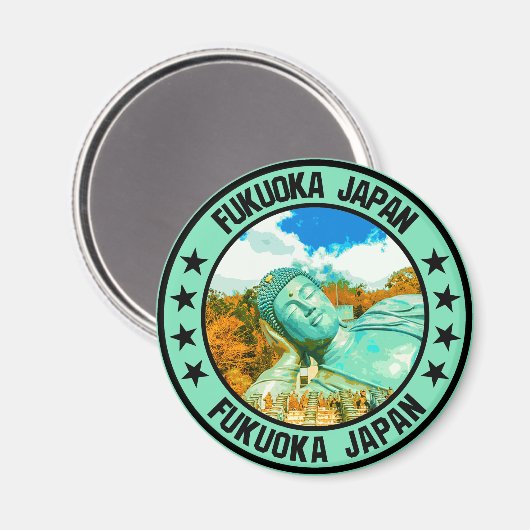Aimant Fukuoka (Recto/Verso)