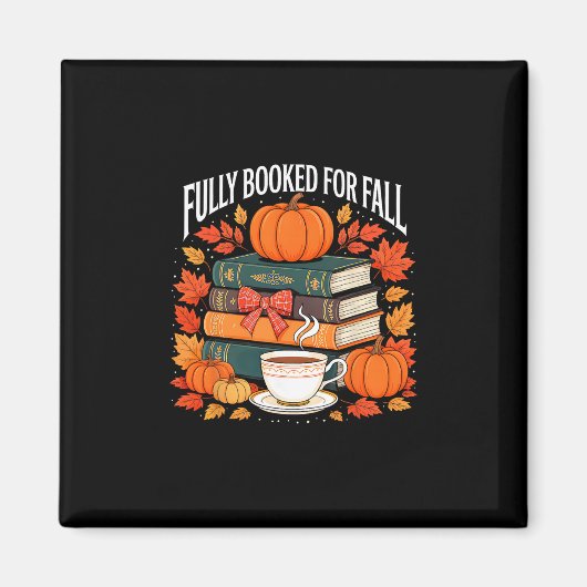 Aimant Fully Booked For Fall Teacher Thanksgiving Pumpkin (Devant)