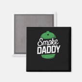 Aimant Fumée Papa Vert Oeuf Pitmaster Papa Bbq Grill (Recto/Verso)