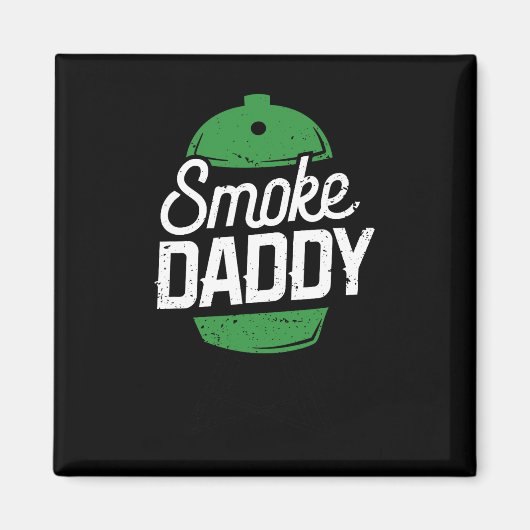 Aimant Fumée Papa Vert Oeuf Pitmaster Papa Bbq Grill (Devant)