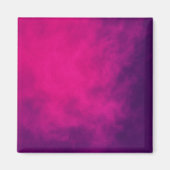 Aimant Fumée Rose Néo et Violet – Personnalisable (Devant)