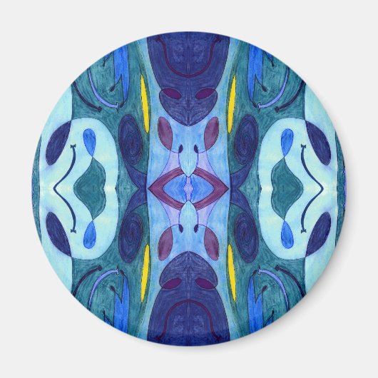 Aimant Fumes bleues (Devant)