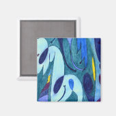 Aimant Fumes bleues (Recto/Verso)