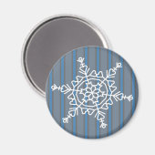 Aimant Fun and Fancy Snowflake (Recto/Verso)
