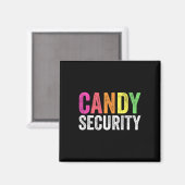 Aimant Fun Candy Sécurité Costume d'Halloween (Recto/Verso)