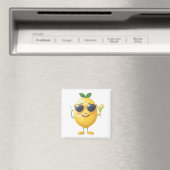 Aimant Fun citron Vacances joyeuses Tropical Drink Party (In Situ (Lave-vaisselle))