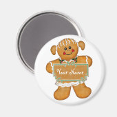Aimant Fun de pain d'épices (Recto/Verso)