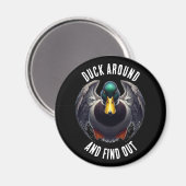 Aimant Fun Duck autour et découvrez Mad Duck (Recto/Verso)