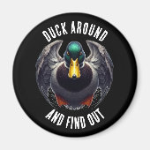Aimant Fun Duck autour et découvrez Mad Duck (Devant)