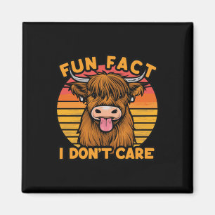 Aimant Fun Fact - Je m’en fiche. Devinez ce qui m'importe