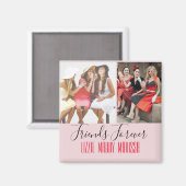 Aimant Fun Friendship Customisée Photo (Recto/Verso)