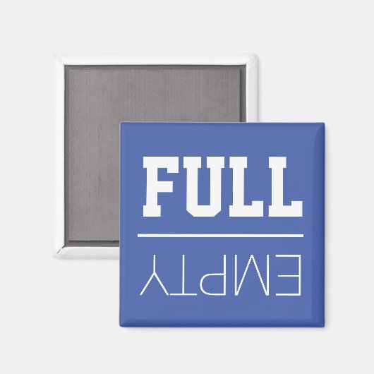 Aimant Fun Frigo | Vide ou complet (Recto/Verso)