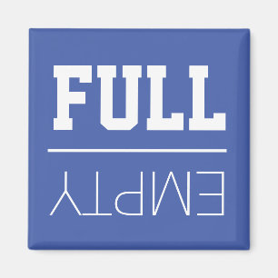 Aimant Fun Frigo   Vide ou complet