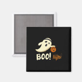 Aimant Fun Ghost Player Boo Bysketbyll Costume d'Hallowee (Recto/Verso)