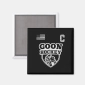 Aimant Fun Ice Hockey - Team Goe Capitaine (Recto/Verso)