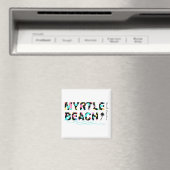Aimant Fun Myrtle Beach, SC Cool graphique (In Situ (Lave-vaisselle))