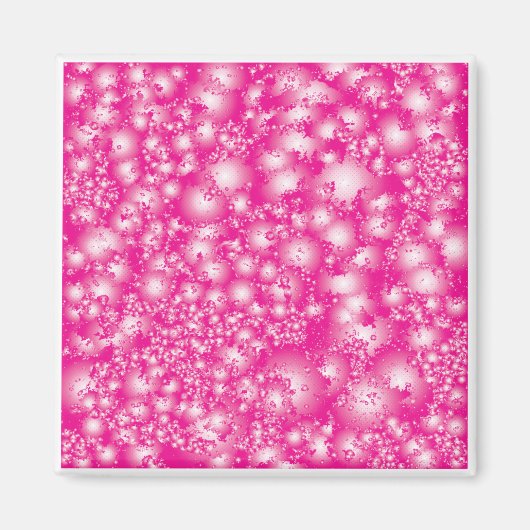 Aimant Fun PINK Abstrait Encre Super motif (Devant)