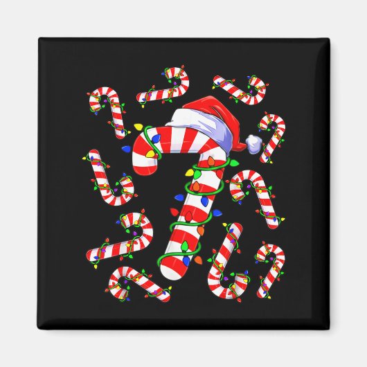 Aimant Fun Six Seven 6 7 Meme Design Couples Christmas Ca (Devant)