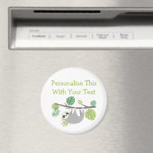 Aimant Fun texte personnalisé, crochet de la fente (In Situ (Lave-vaisselle))