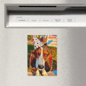 Aimant Fun Unique Custom Clyde Dog  (In Situ (Lave-vaisselle))