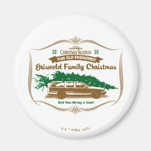 Aimant Fun Vieux Noël Griswold