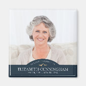 Aimant Funérailles commémoratives Oiseaux classiques gard (Devant)