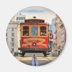 Aimant Funiculaire rouge