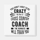 Aimant Funky Cross Country Coach Crazy (Devant)