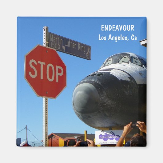 Aimant Funky Endeavor/Los Angeles Magnet! (Devant)
