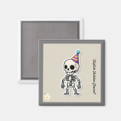 Aimant "Funky Halloween Character" (Recto/Verso)