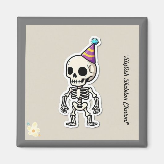 Aimant "Funky Halloween Character" (Devant)