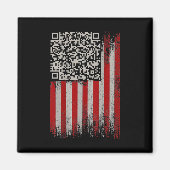 Aimant Funky Qr Trumps Danser Code de danse (Devant)