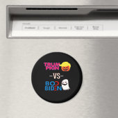 Aimant Funky Trumpkin Vs Boo Biden Classe Design Hallowee (In Situ (Lave-vaisselle))