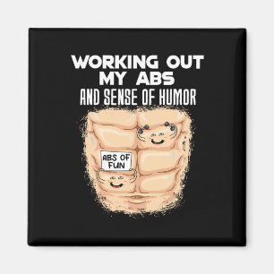 Aimant Funny Abs Exercice Muscle Building Bodybuilding 1
