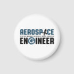 Aimant Funny Aerospace Engineer Humour C'est Rocket Scien<br><div class="desc">ingénierie aérospatiale. Ce n'est pas sorcier. Attendez, oui. Marchandises amusantes pour les ingénieurs geeks et nerd qui aiment l'humour, citations pleines d'esprit et blagues. Conception cool à porter sur votre travail et montrer votre passion dans l'aéronautique, les engins spatiaux et la science des fusées. Grand cadeau pour papa, père, mère,...</div>