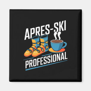 Aimant Funny Apres-ski Professional Alpine Skier