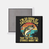 Aimant Funny B Fishing Quote Angler Snnerbait Lure Humor  (Recto/Verso)
