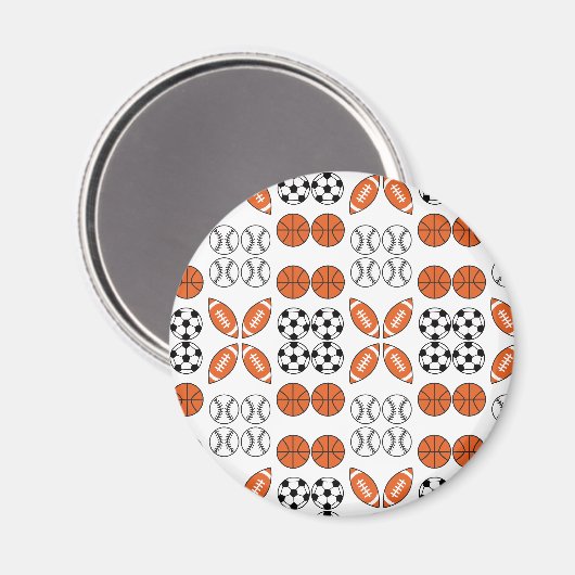 Aimant Funny Ball Pattern (Recto/Verso)