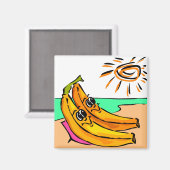 Aimant Funny Beach Mariage Idée (Recto/Verso)