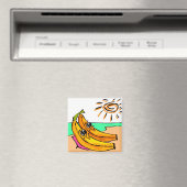 Aimant Funny Beach Mariage Idée (In Situ (Lave-vaisselle))