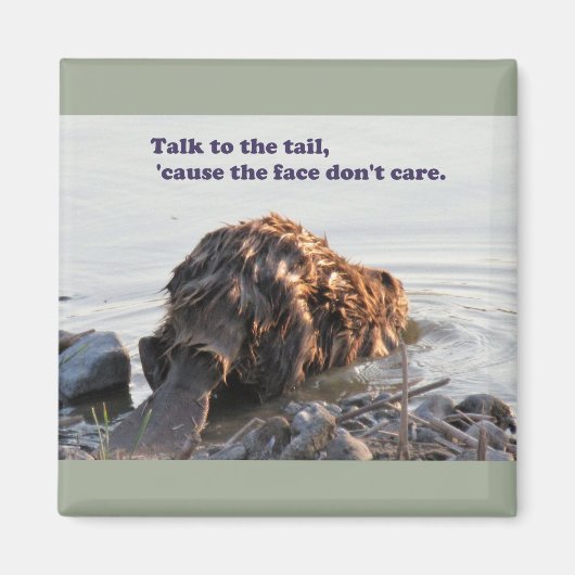 Aimant Funny Beaver (Devant)