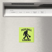 Aimant Funny Bigfoot Pickleball Legend (In Situ (Lave-vaisselle))